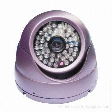 Dome Camera with 1/3-inch Sony IR Dome Camera, 700TVL Resolution, 48-piece of LED and 3.6mm Lens